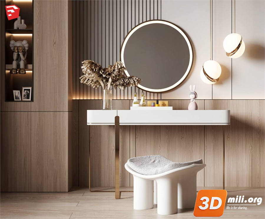 Dressing Table Skp Files 
